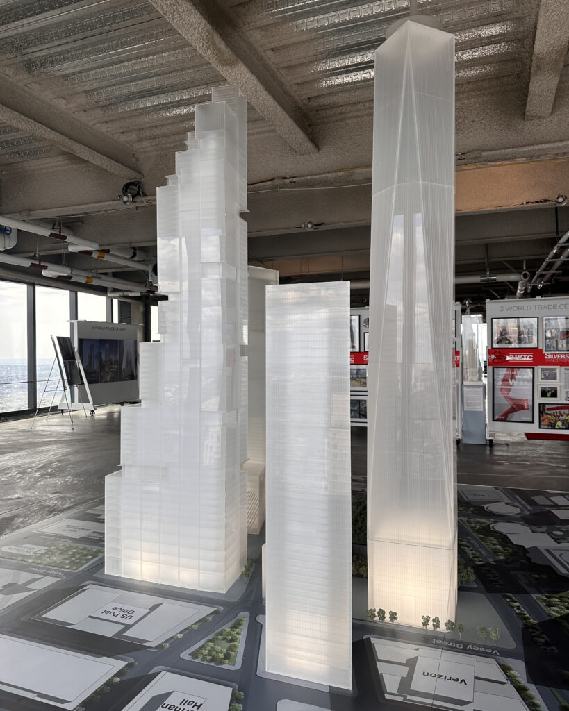 Silverstein Properties Unveils Scale Models of 2 and 5 World Trade Center Skyscrapers in Financial District, Manhattan - New York YIMBY-29