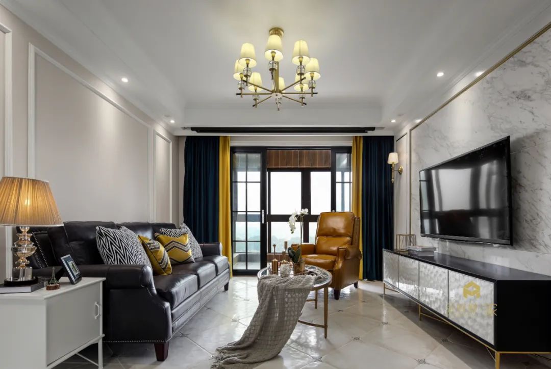 130㎡美式风三口之家丨金螳螂·家苏州新区店-11