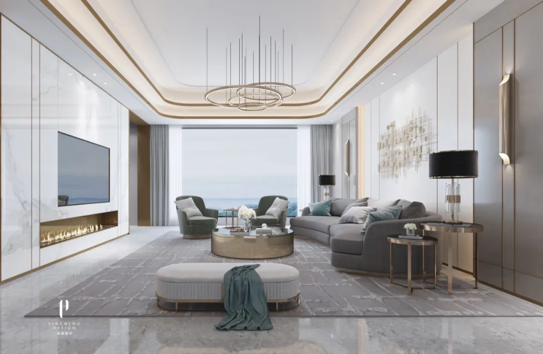 武汉品承设计 || 红莲湖度假别墅 || 现代轻奢-60