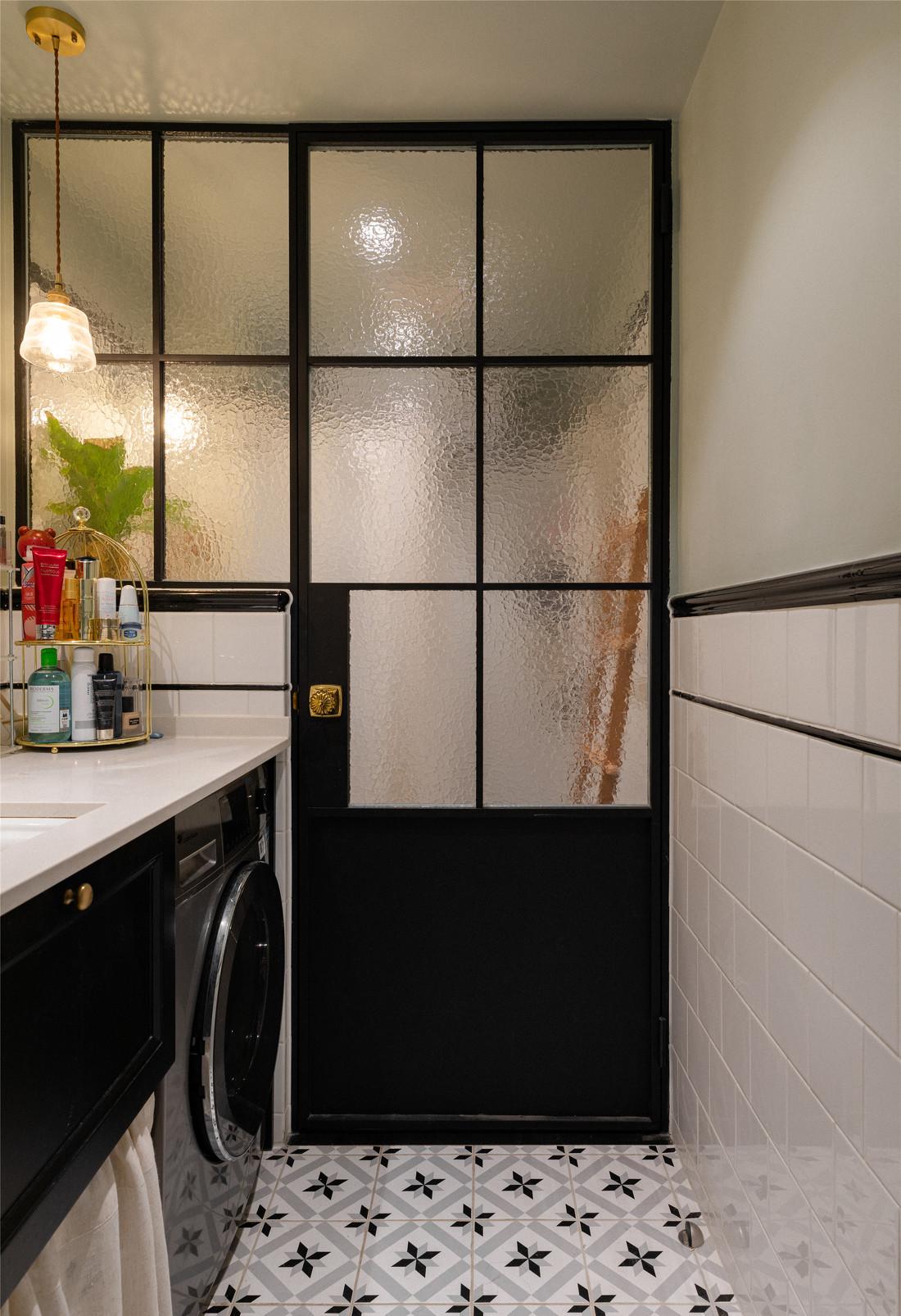 复古绿调优雅独居-39