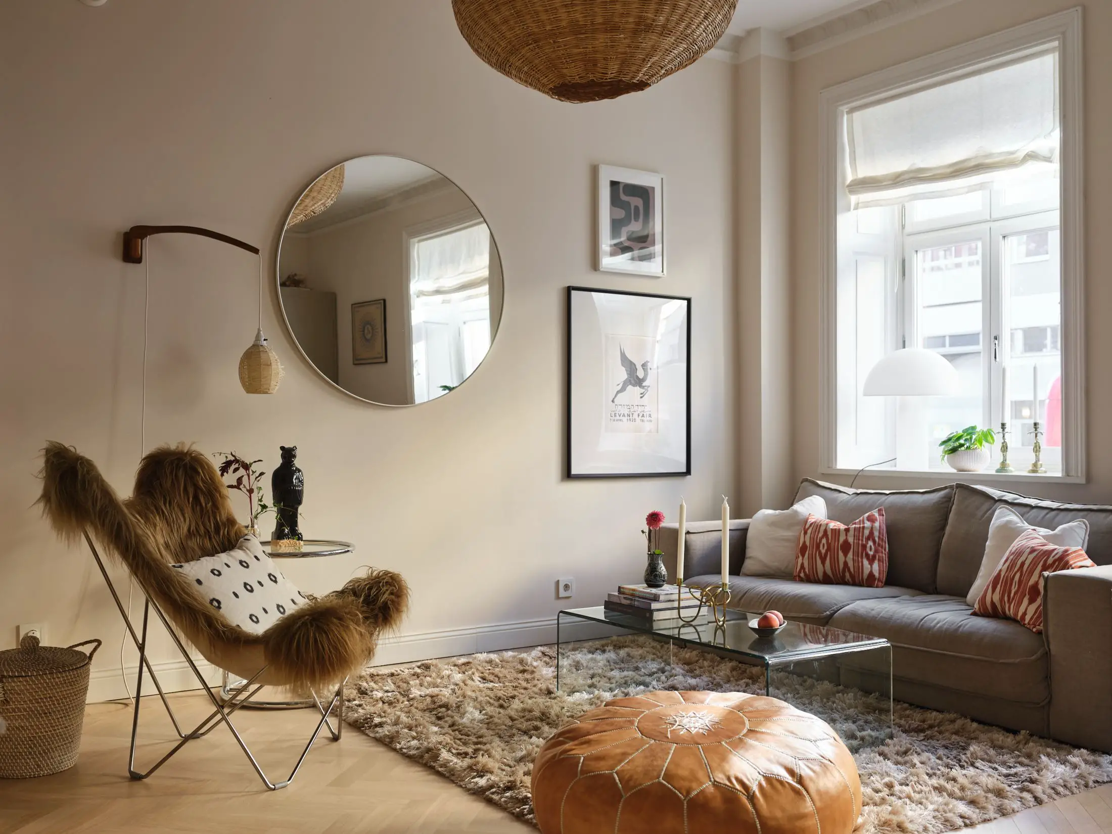 61m2 瑞典公寓,cappuccino 色彩设计魅力四溢-3