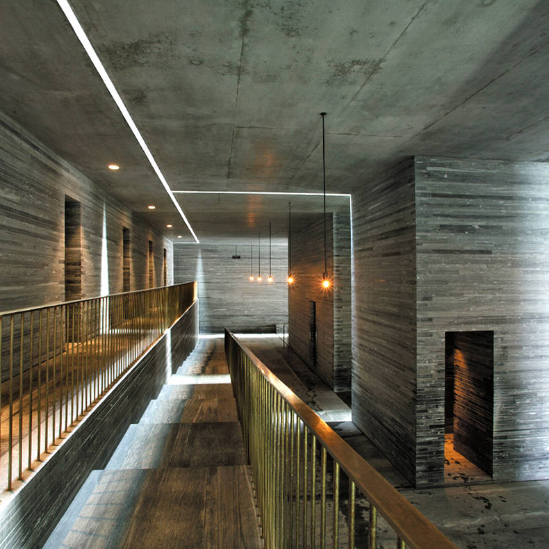 瓦尔斯温泉浴场丨彼得·卒姆托-76