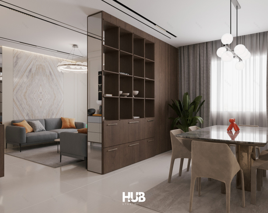 MODERN MINIMALISM APARTMENT(现代简约公寓)丨埃及丨STUDIO HUB-0
