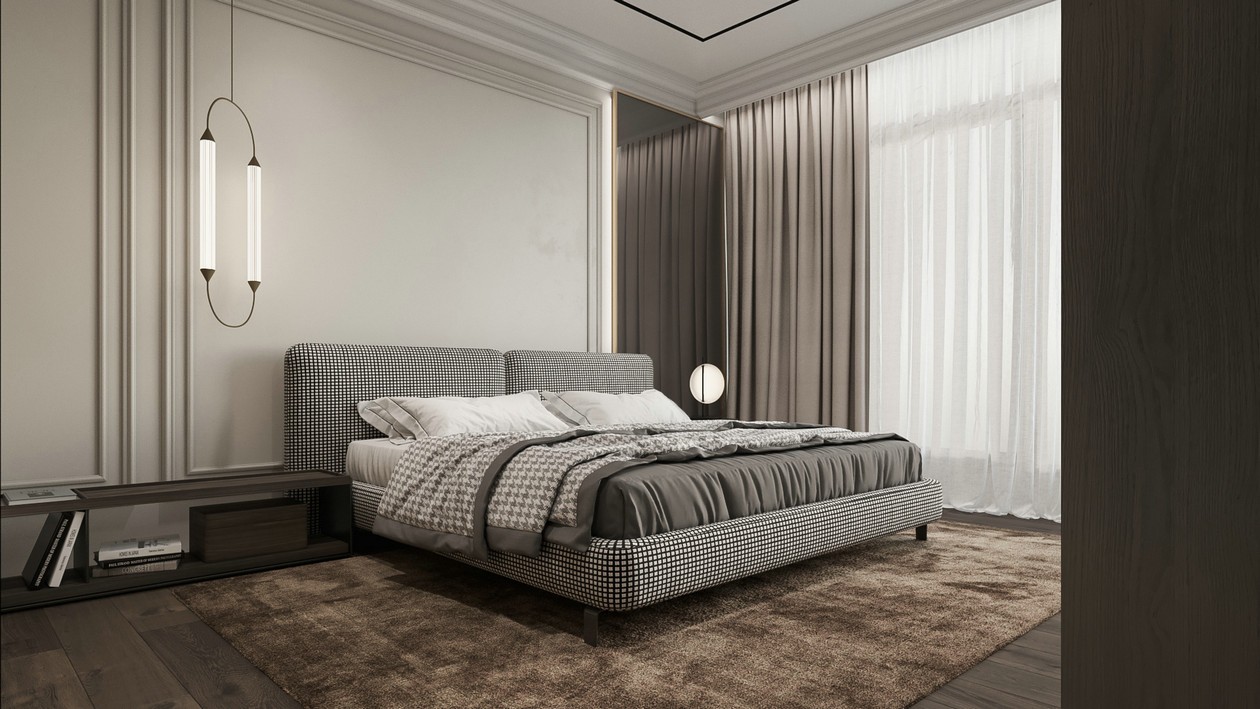 深色系公寓设计-9