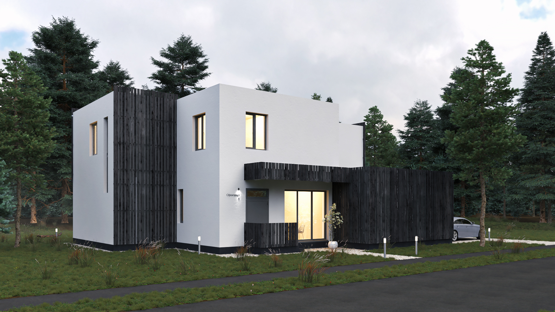 Commercial visualization of the village 2-7