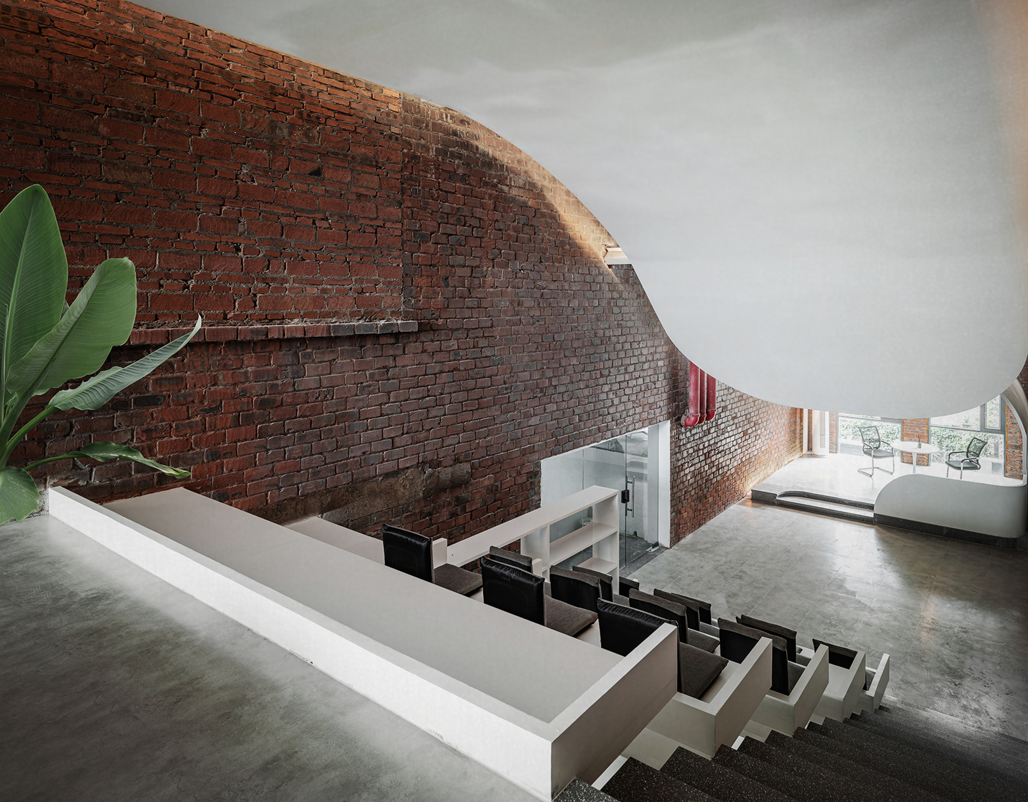 旧工厂办公室翻新丨中国重庆丨Qing Studio-13