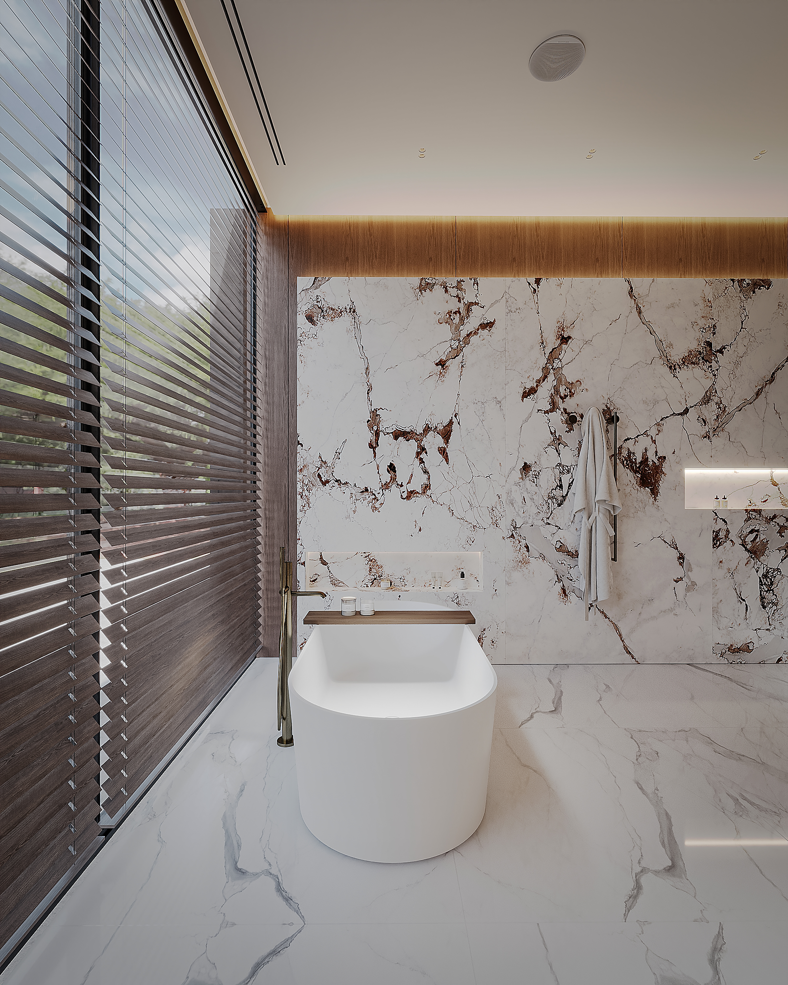 朱美拉现代奢华浴室丨United Arab EmiratesDubai-4