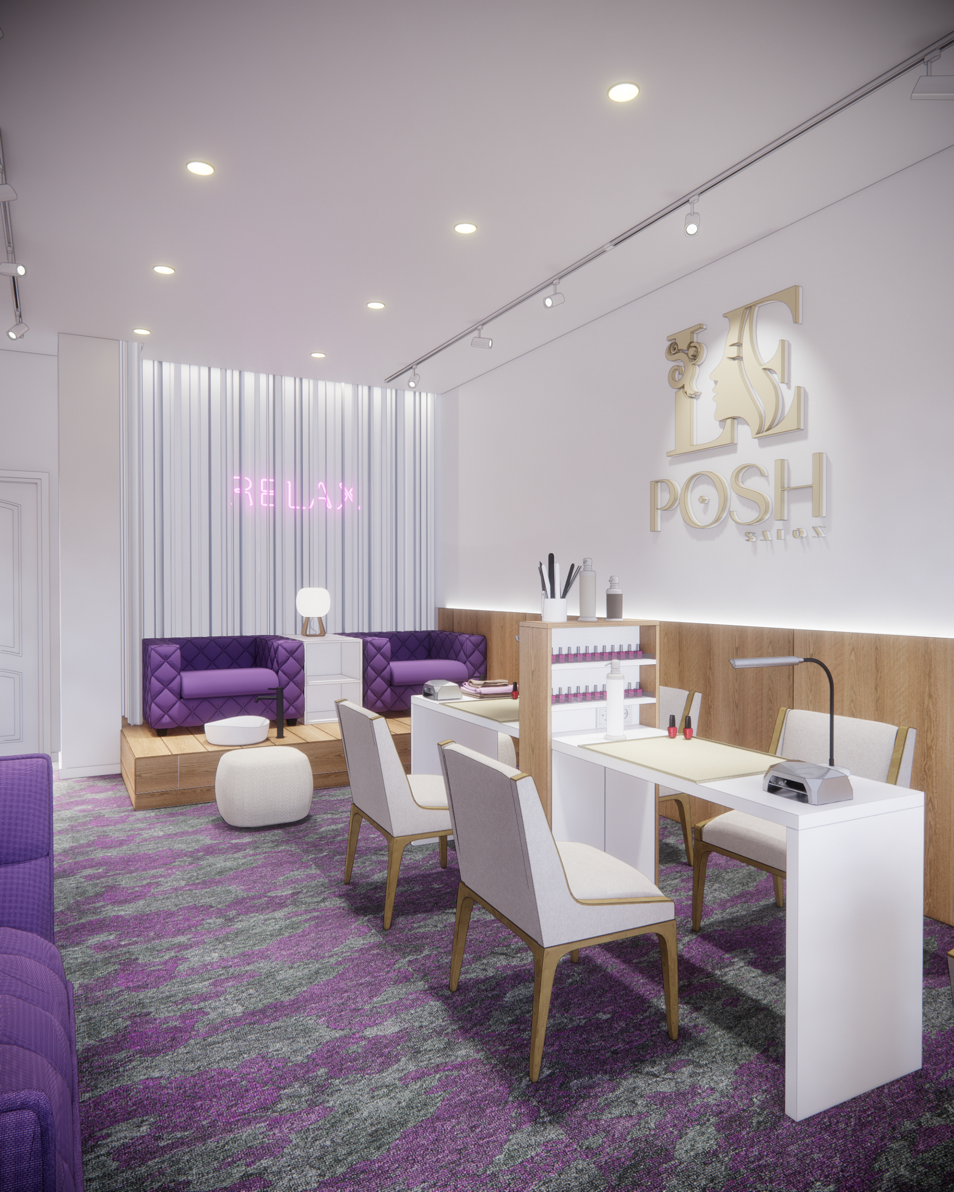 办公室设计与渲染-35