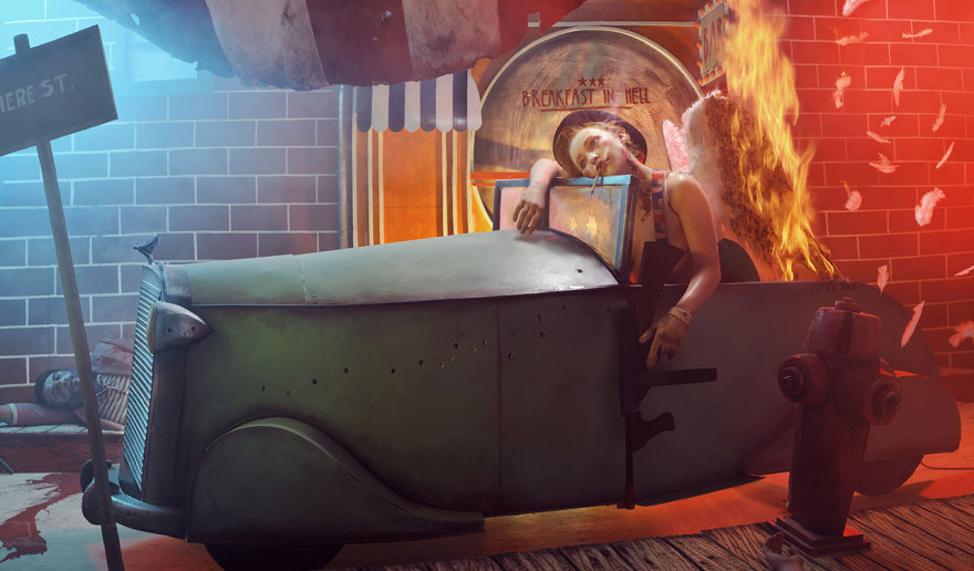 梦幻般的复古忧伤 | 法国摄影师 Le Turk 的摄影艺术-29