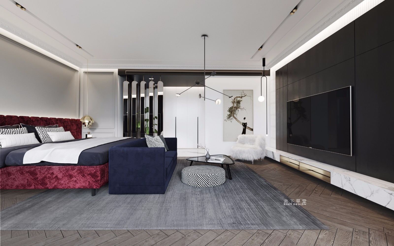 东莞上河居别墅  舍下空间-12