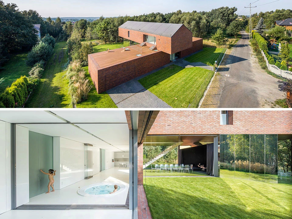 豪华别墅 现代风格波兰的个性私宅-1