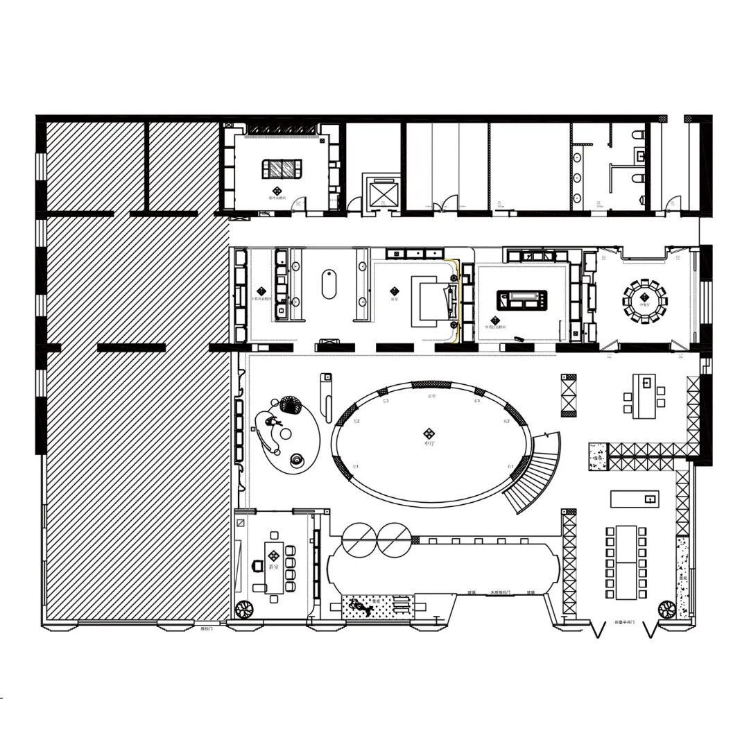 SACUCCI北京首席公馆木作展厅丨中国北京-61