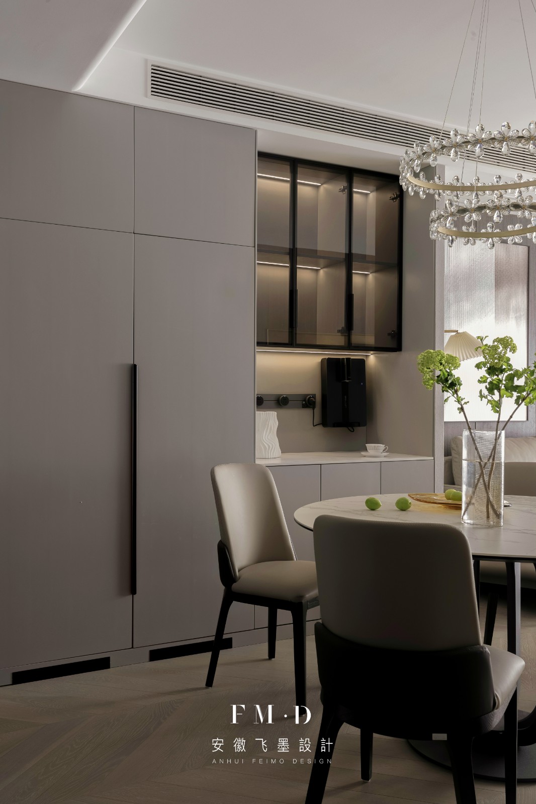 《惊鸿》140㎡跃层豪宅设计-8