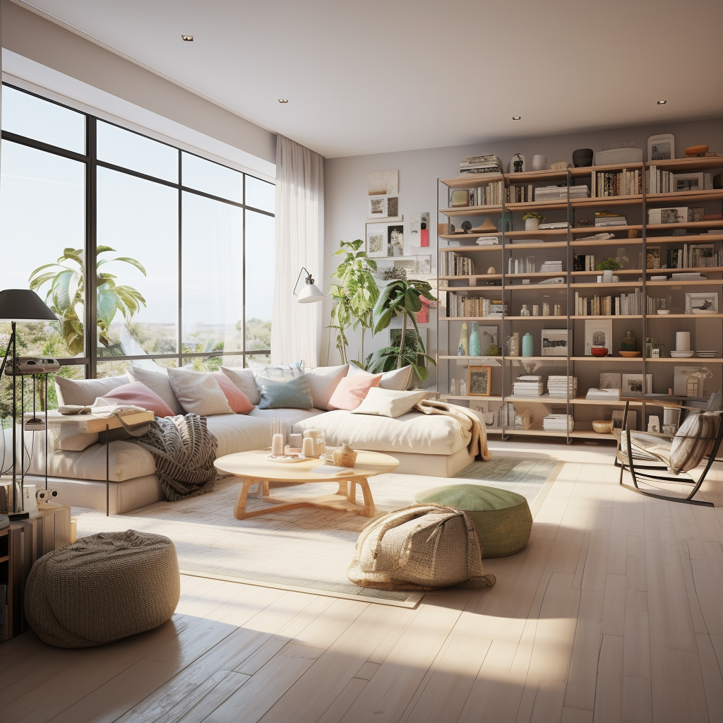 干净的北欧空间-8