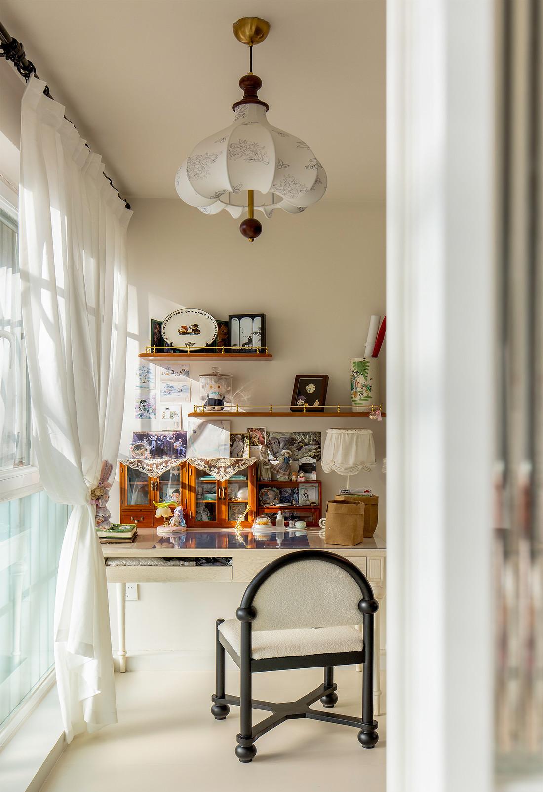 107平，两室两厅，两人两猫，复古而浪漫-28