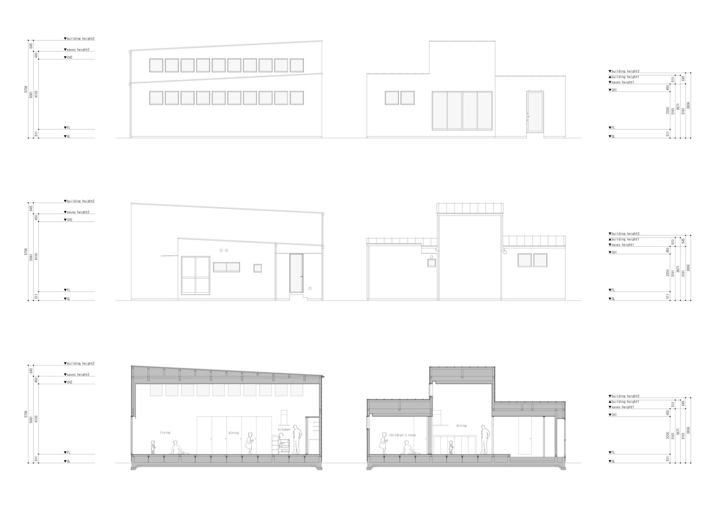 对称简约的日本 HOUSE·W 住宅-29