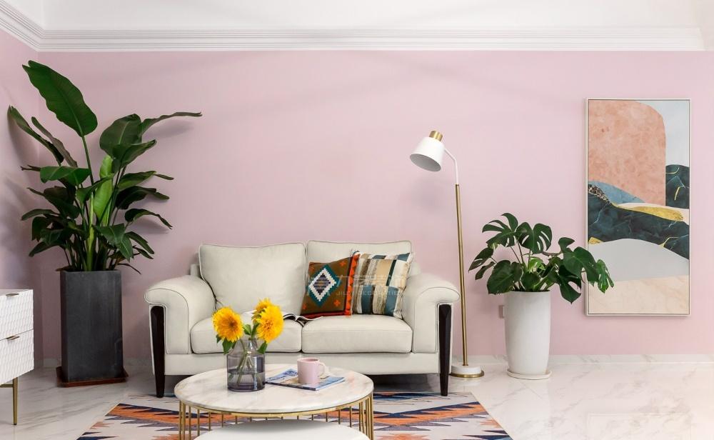 九艺装饰 · 95㎡北欧风爱巢,轻奢开放式空间设计-23