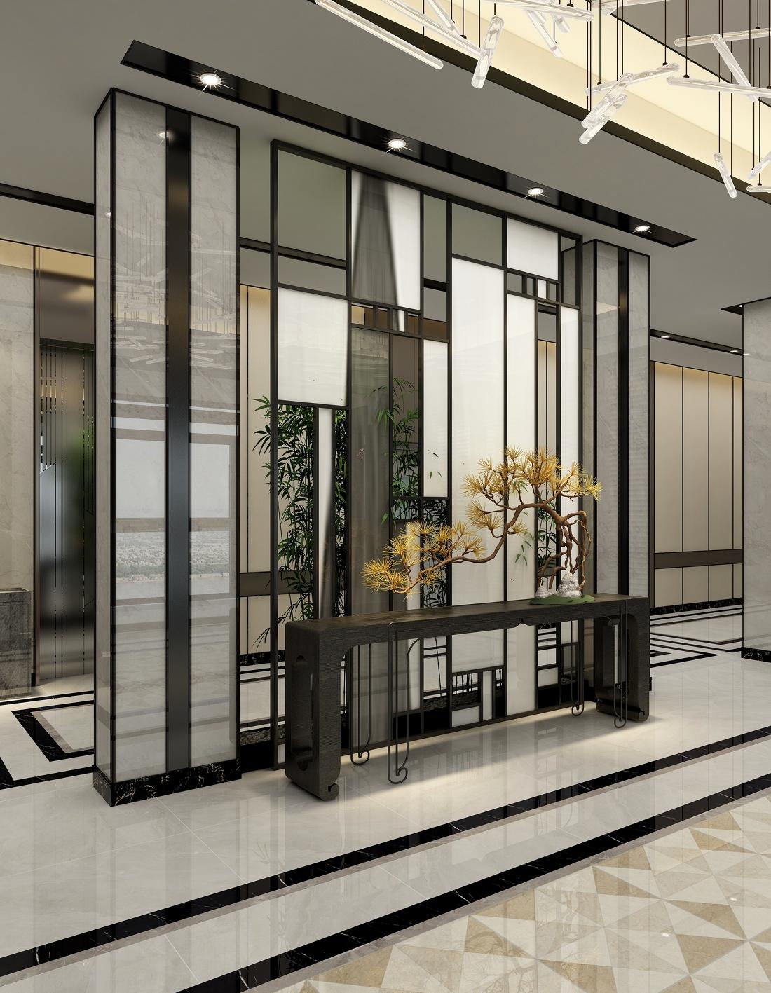 办公售楼大厅-4