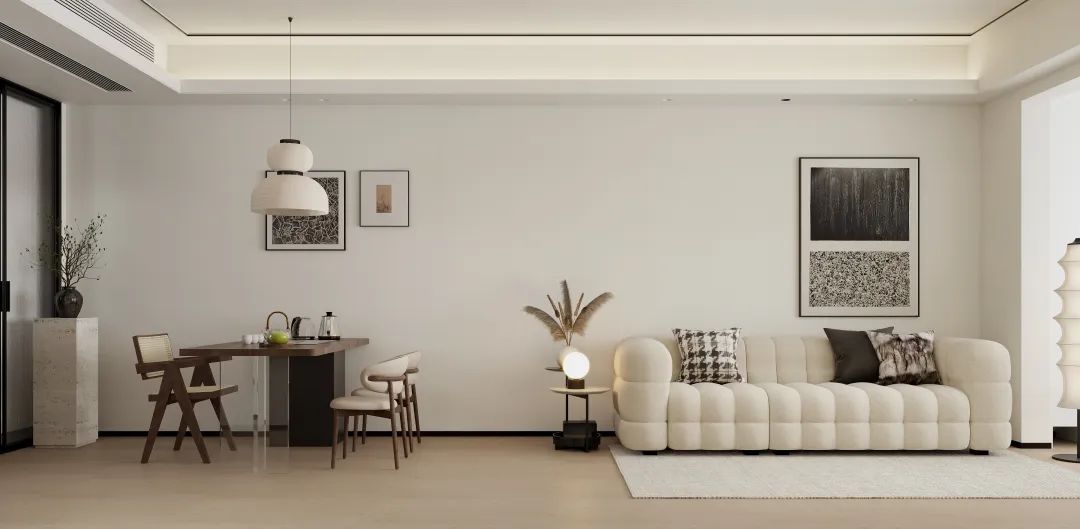 万科城市之光奶油风三居设计丨中国广州-30