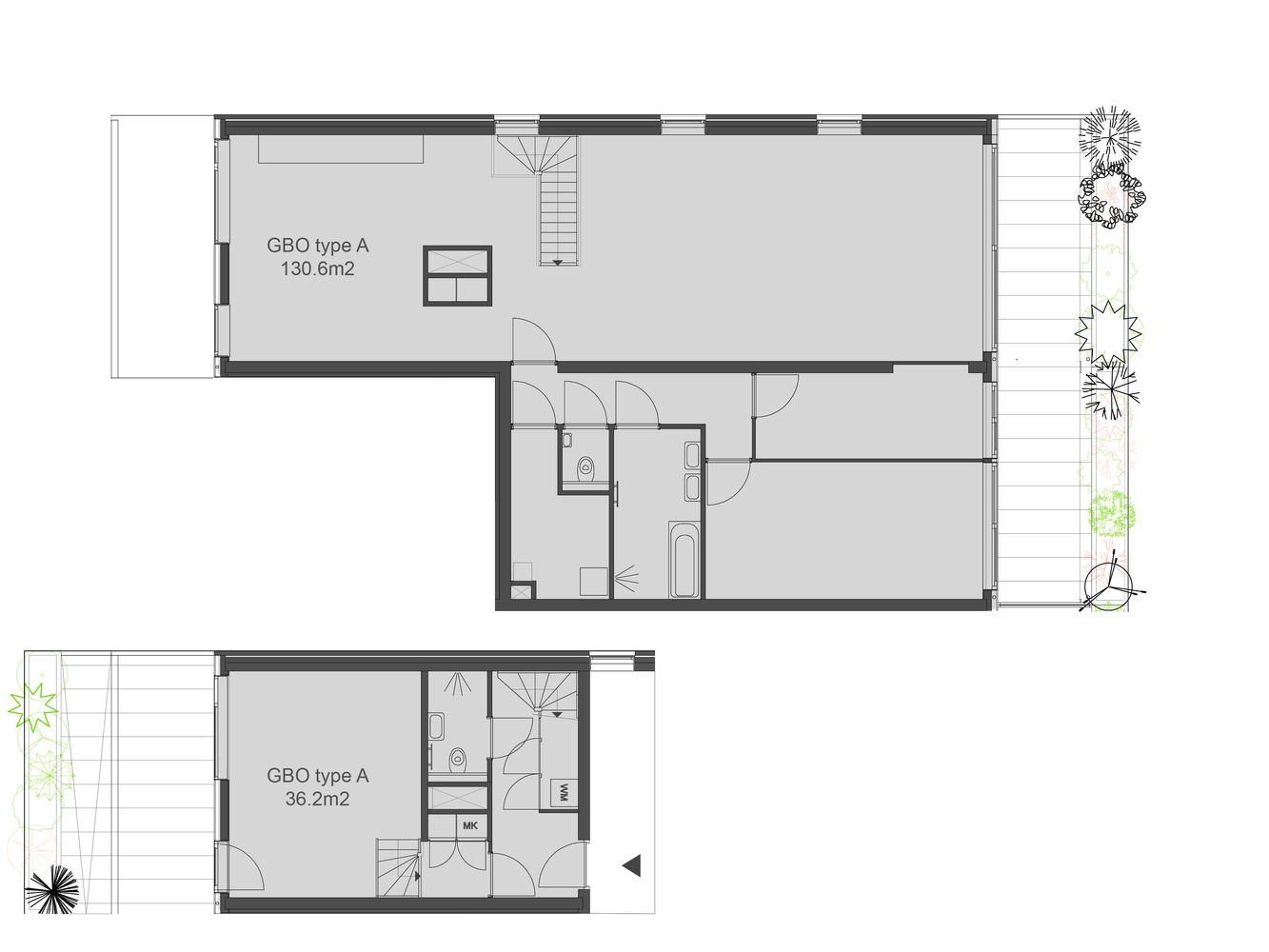 阿姆斯特丹绿色阶梯住宅 | Klencke NL Architects-141