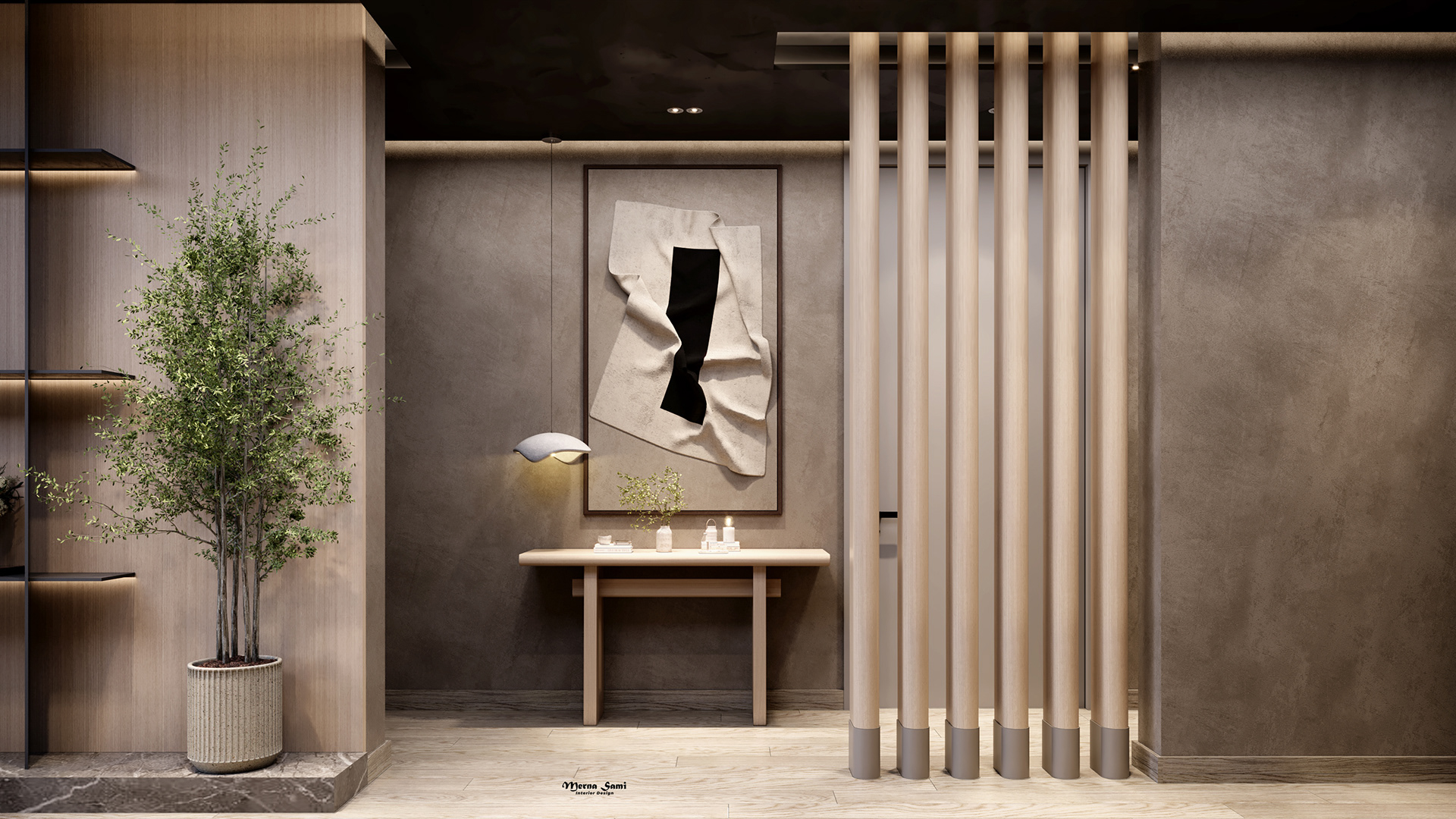 暗色调现代简约公寓丨M A S T E R-24