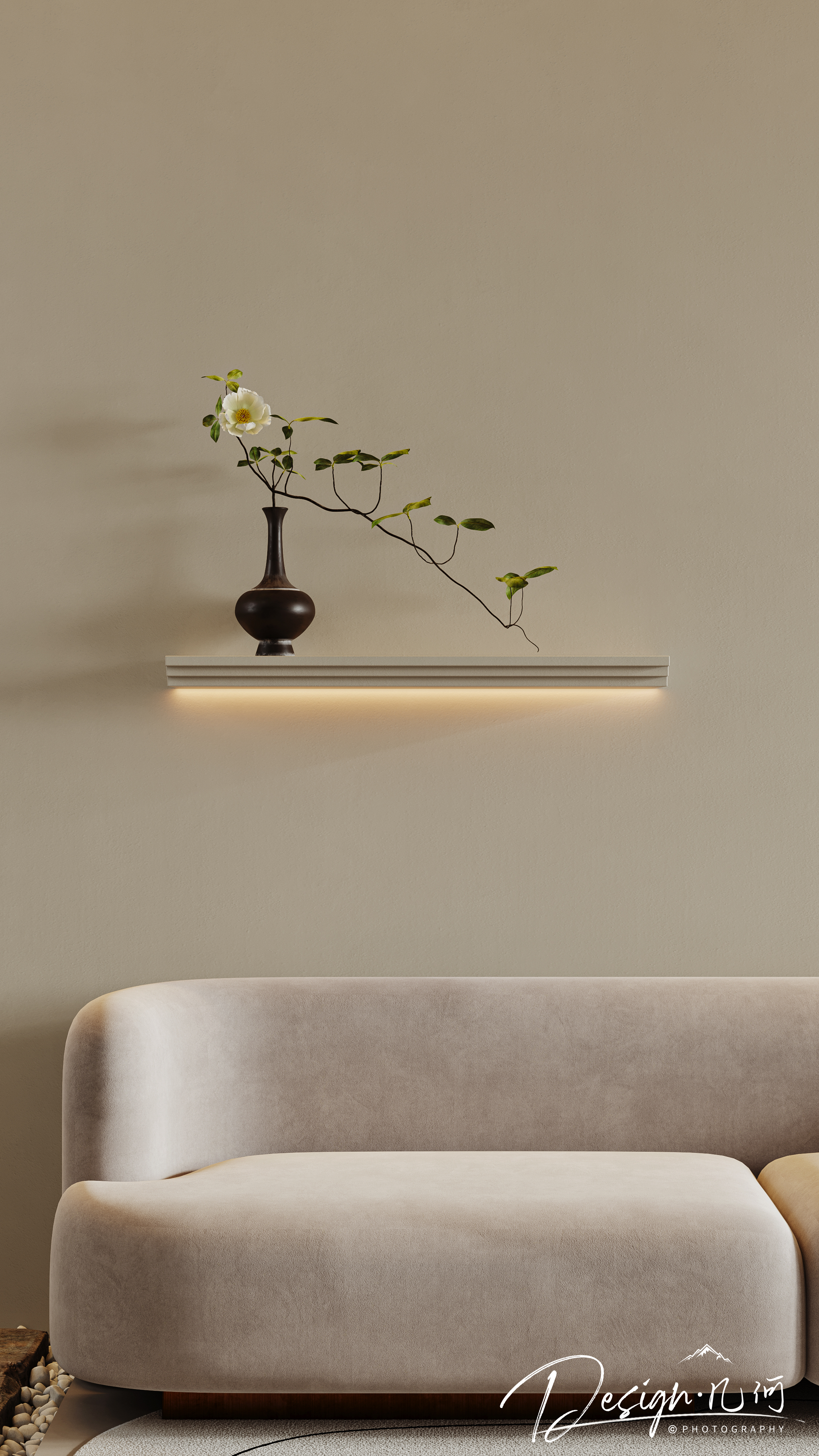 几何空间视觉表现 | 玛奇朵侘寂风服装店-19