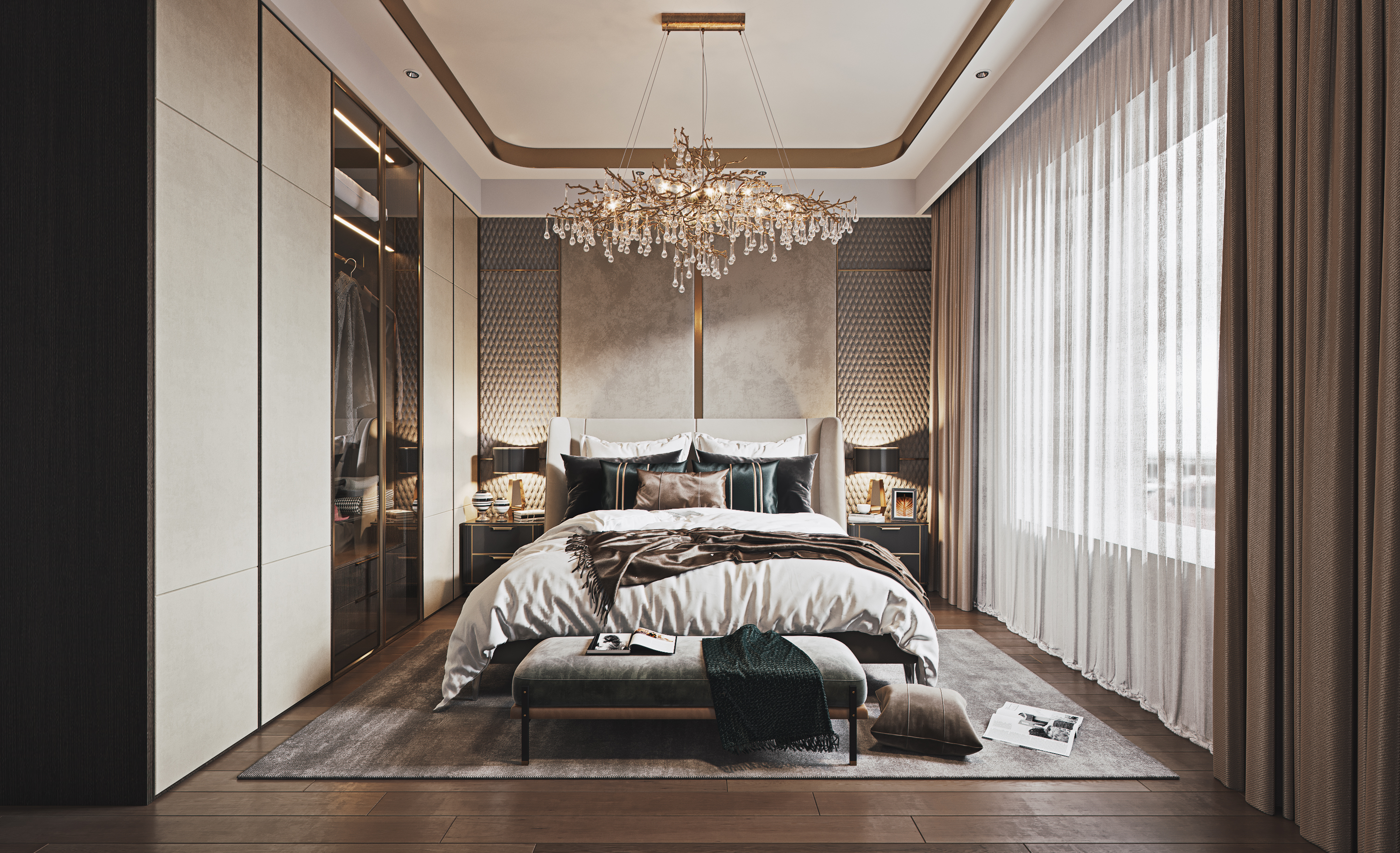 现代轻奢平层设计-14