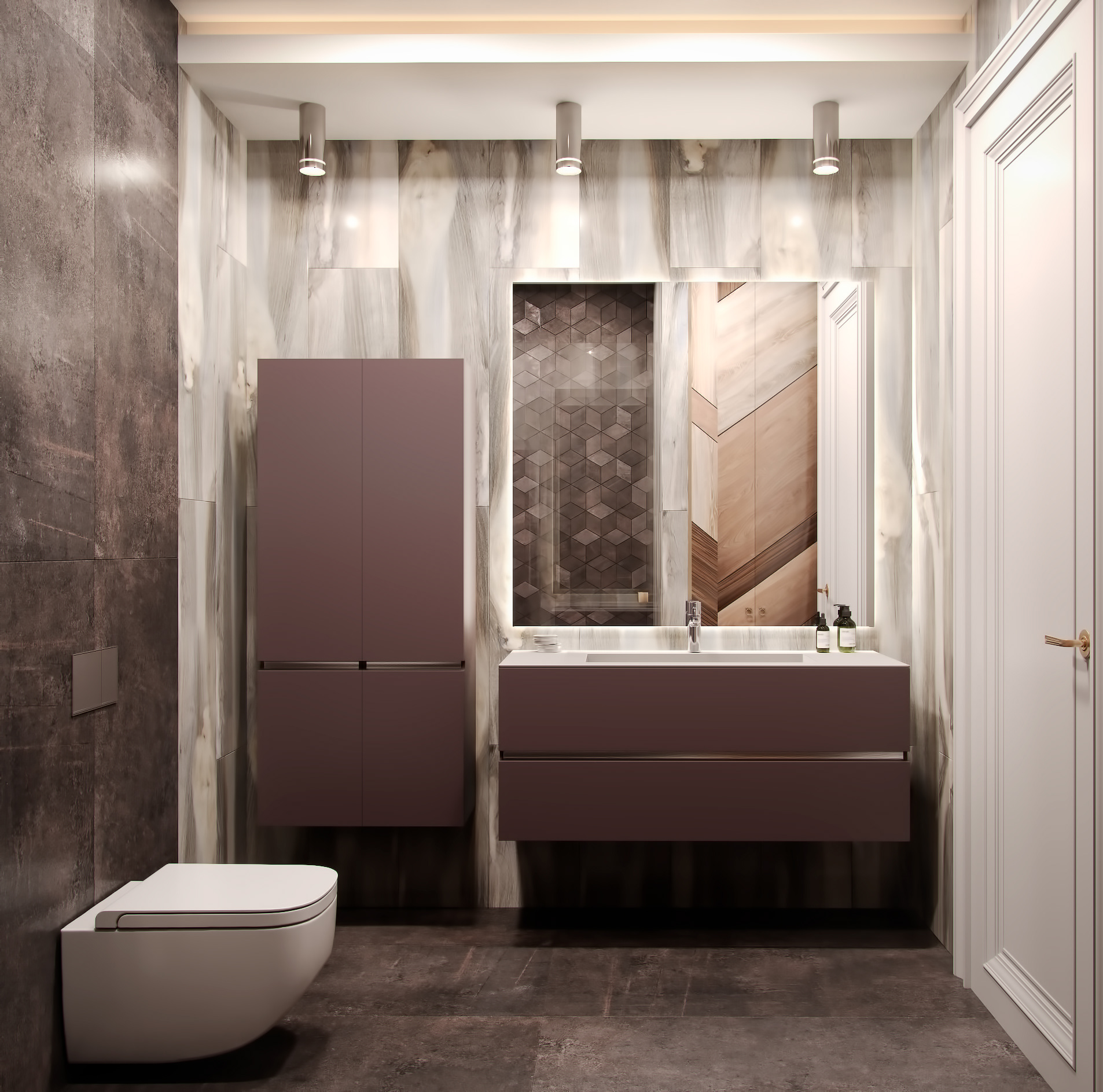 Visualization of an apartment in Moscow-26