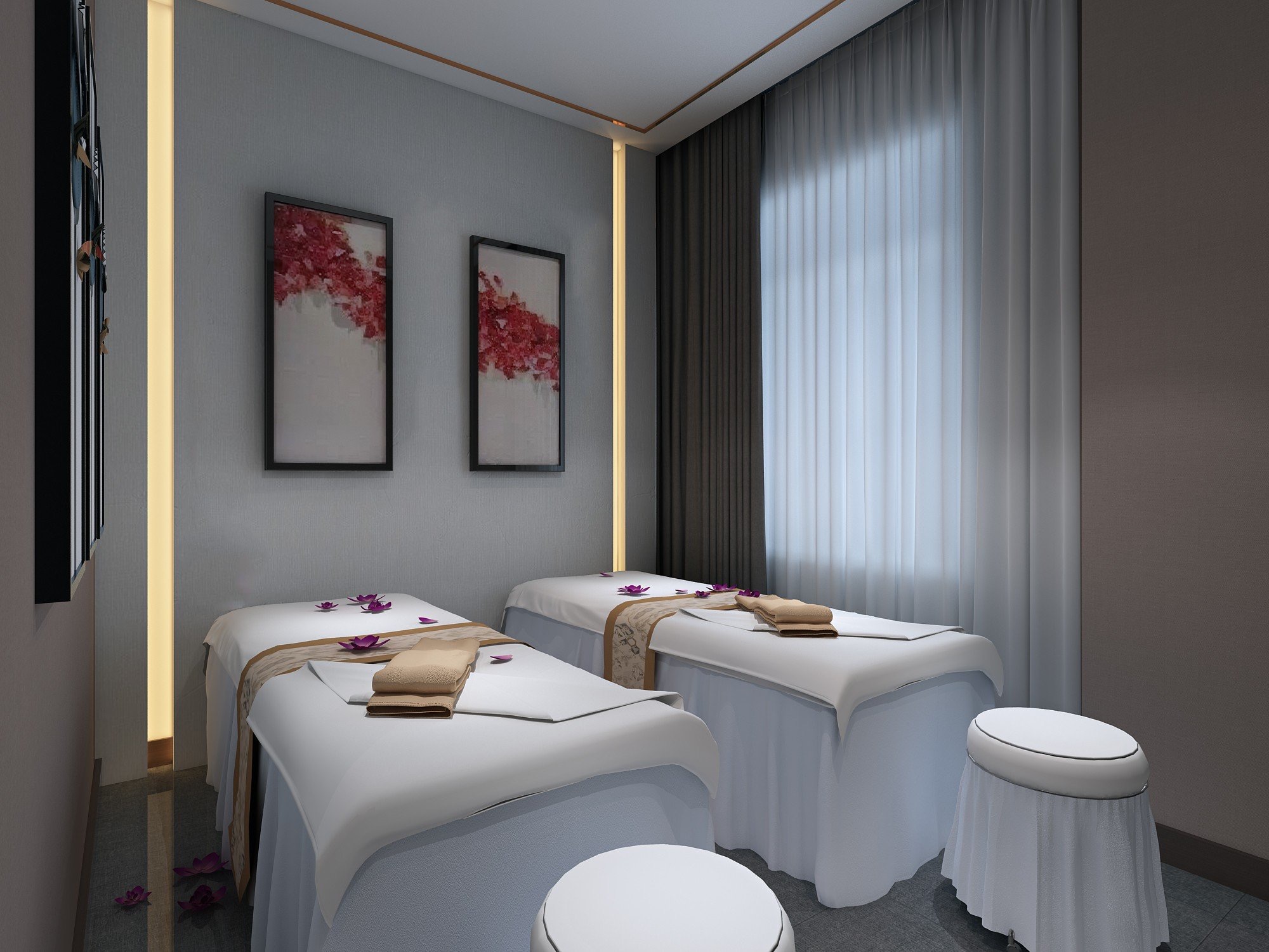 足浴店设计，打造一个轻松解压的环境！-9