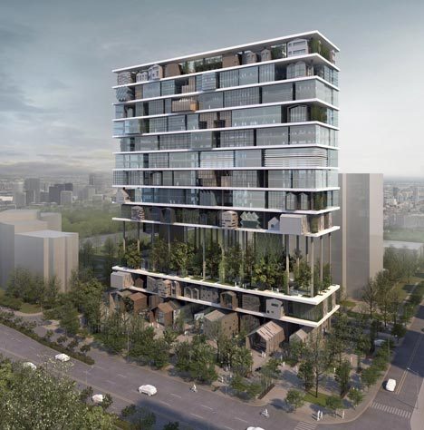 Shelf Hotel by 3Gatti Architecture Studio | Dezeen-0