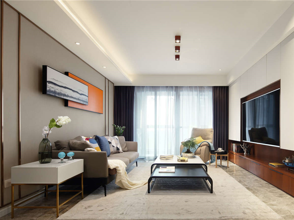 充满现代轻奢风格的居住空间-2