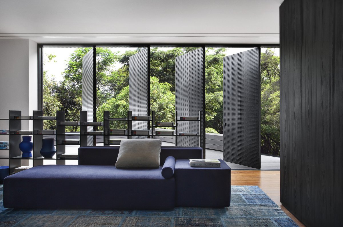 圣保罗 V2 House | 巴西大理石与乌木的时尚碰撞-17