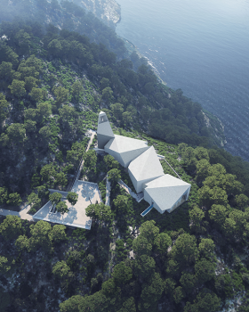 中建西南院在建方案：甲扎尔甲山洞窟壁画博物馆丨中国阿坝藏族羌族自治州丨中国建筑西南设计研究院有限公司 郑勇工作室+设计七院公司