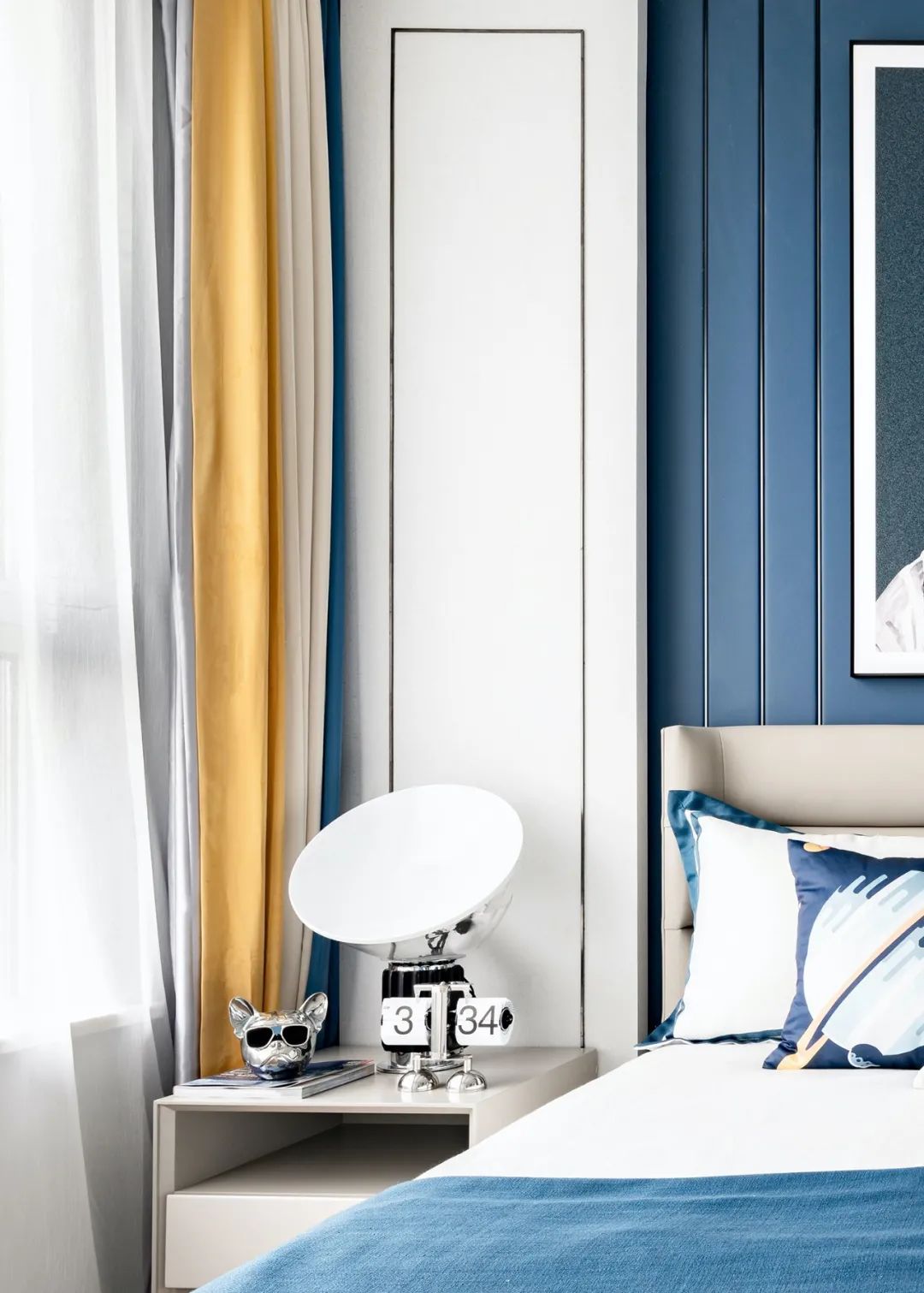 经典蓝的永恒魅力，打造现代生活空间-48