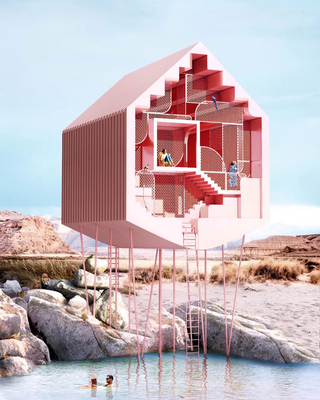 瀑布避难所丨Antireality-34