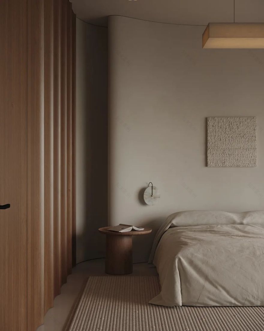 暖色调原木系奶油风极简设计丨HPISD-50