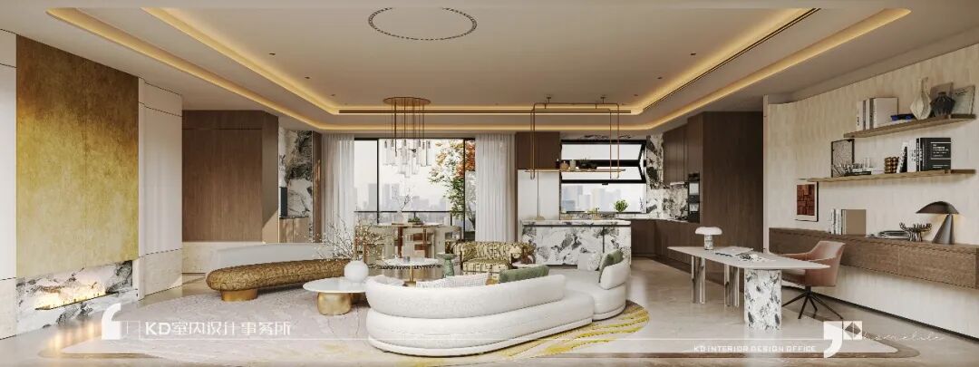 龙湖北岛丨中国重庆丨KD室内设计事务所-6