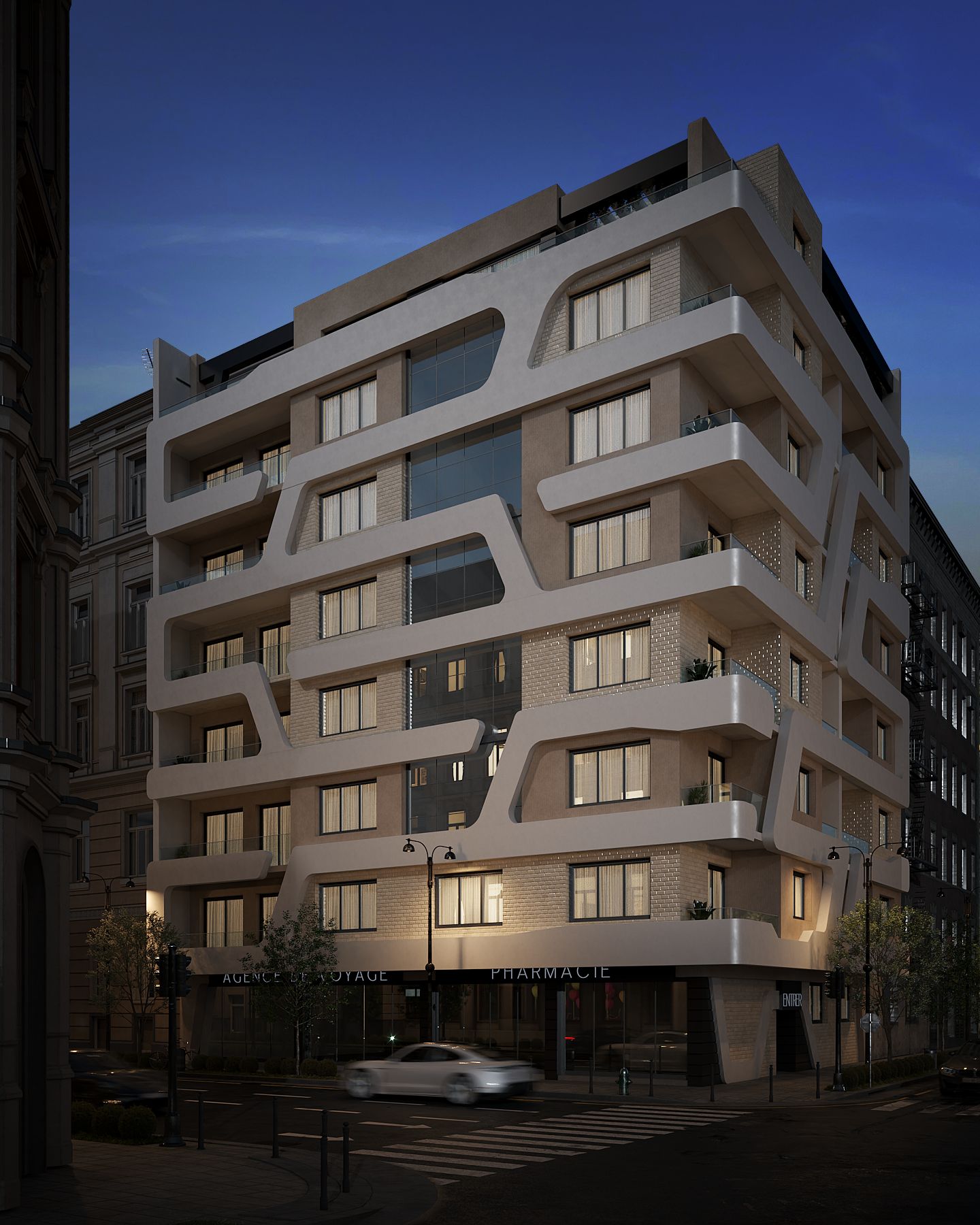 Contemporary Residential Façade - Doha-7