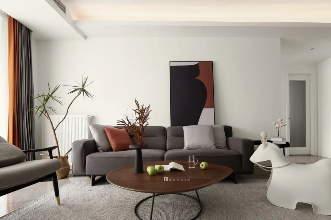 清颜 | 壹石设计打造素雅又不失热情的家居空间-23