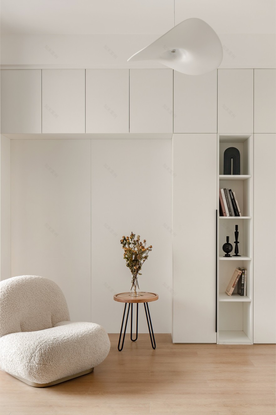 160 平白色现代风全案实景落地丨中国重庆丨琢信装饰-6