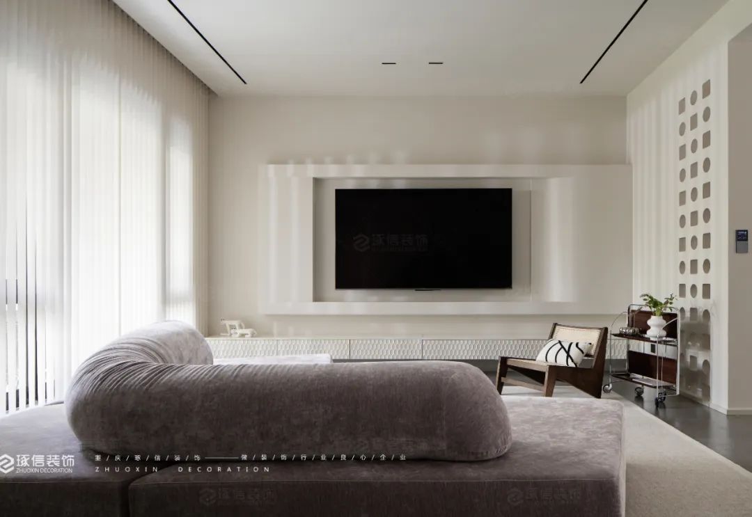 湖山壹号法式混搭别墅设计丨中国重庆丨琢信装饰-17