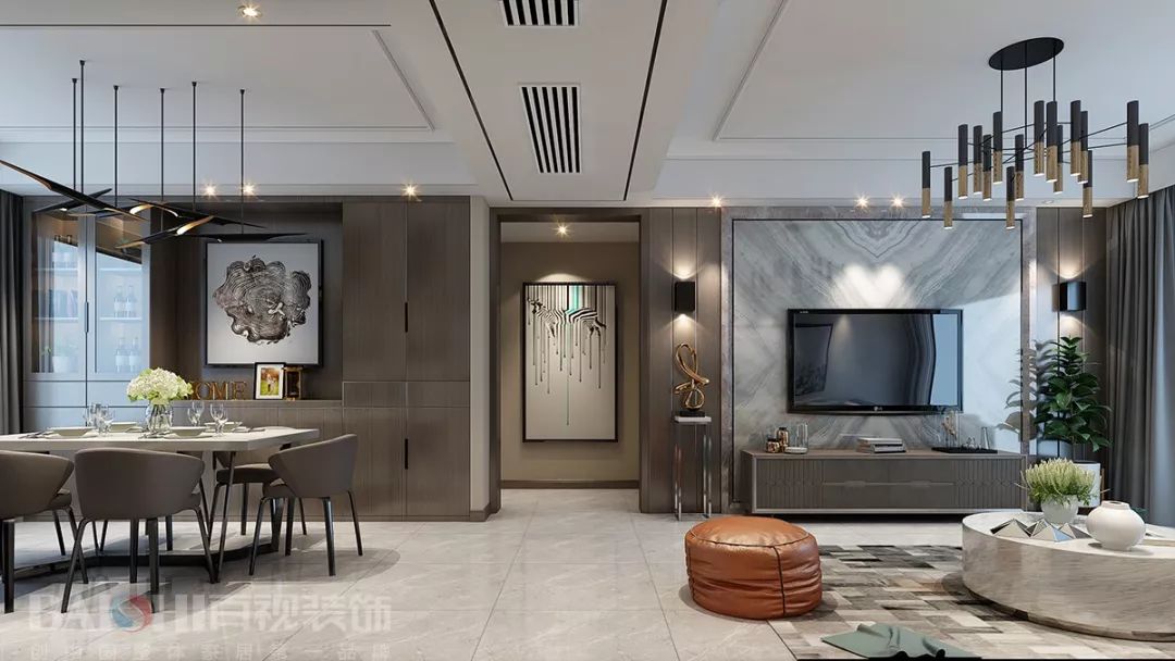 百视设计 | 现代轻奢风家居空间营造-46