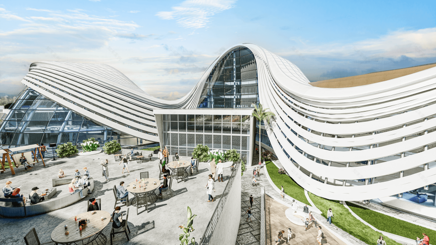 FLUA 冥想与健康中心丨开罗大学工程学院建筑系-66