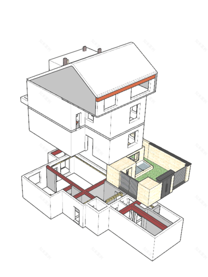 准辣妈导演的正负底片之家,北京400㎡极简别墅-7