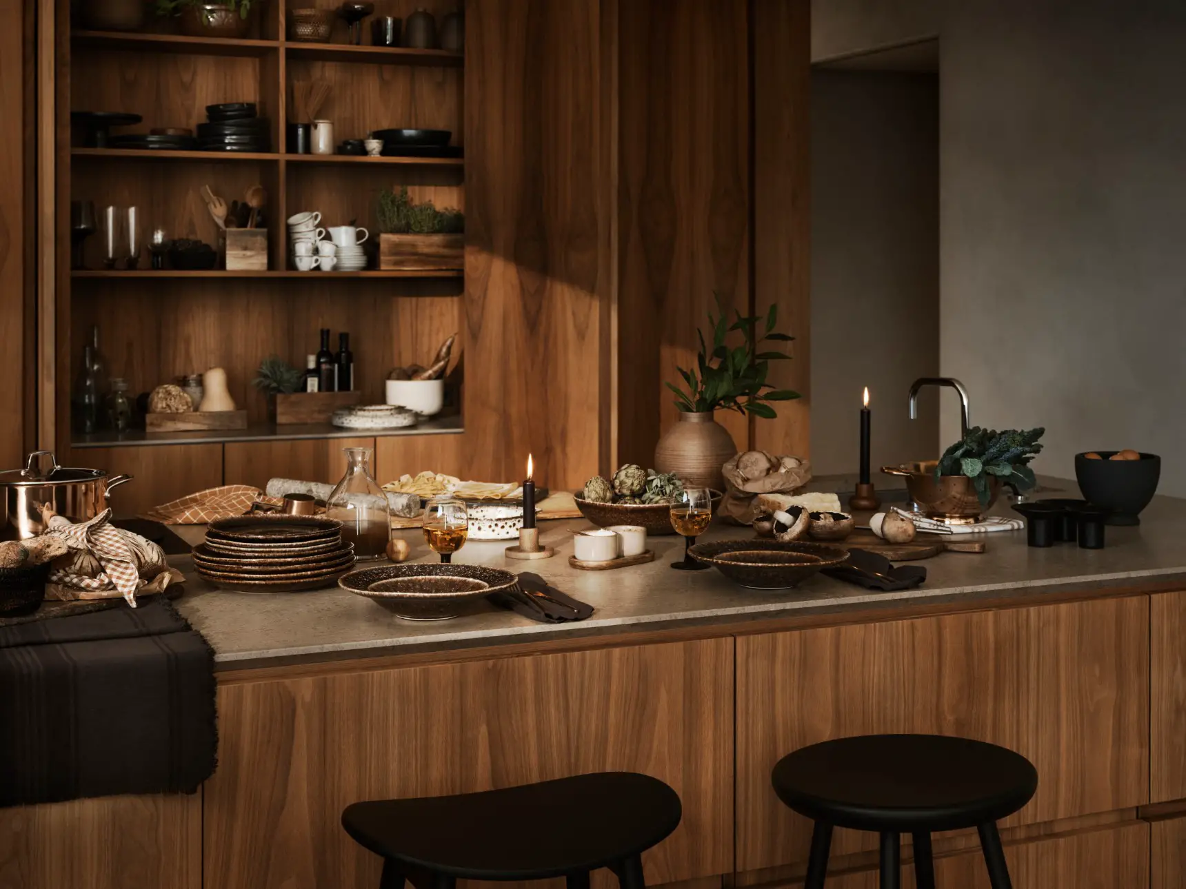 2022 年厨房设计趋势 | 色彩、地板和回收厨房-10