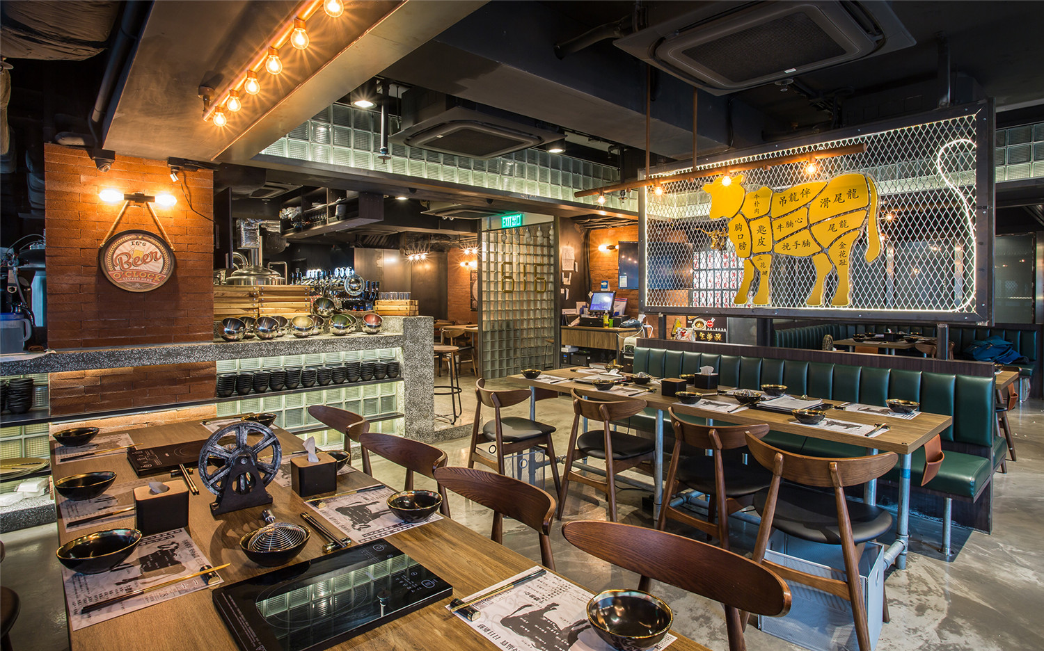 616麦子牛肉火锅酒吧丨中国香港-17