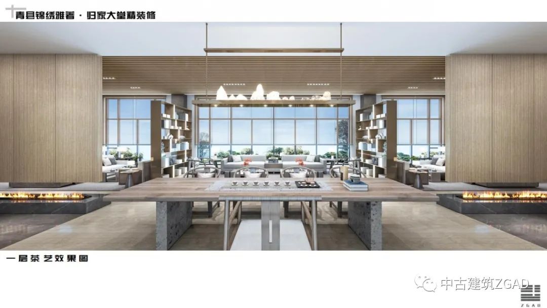 青县 逍遥府二期锦绣雅筑归家大堂&健身房 室内精装设计-----中古建筑-3