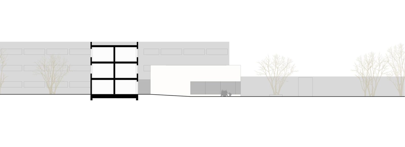 平卡费尔德酒店旅游学校园艺屋

注：HTL常见为德语Handelsschule und Techniksschule （商业与技术学校）或者 Höhere Technische Lehranstalt （高等技术学校）的缩写，结合GARTENHAUS（园艺屋）推测这里可能是与酒店旅游专业相关的学校，HTL Pinkafeld 直译为平卡费尔德高等技术学校，这里意译为平卡费尔德酒店旅游学校 具体还需要结合实际背景确定  丨HTL Pinkafeld  Hertl Architekten-10