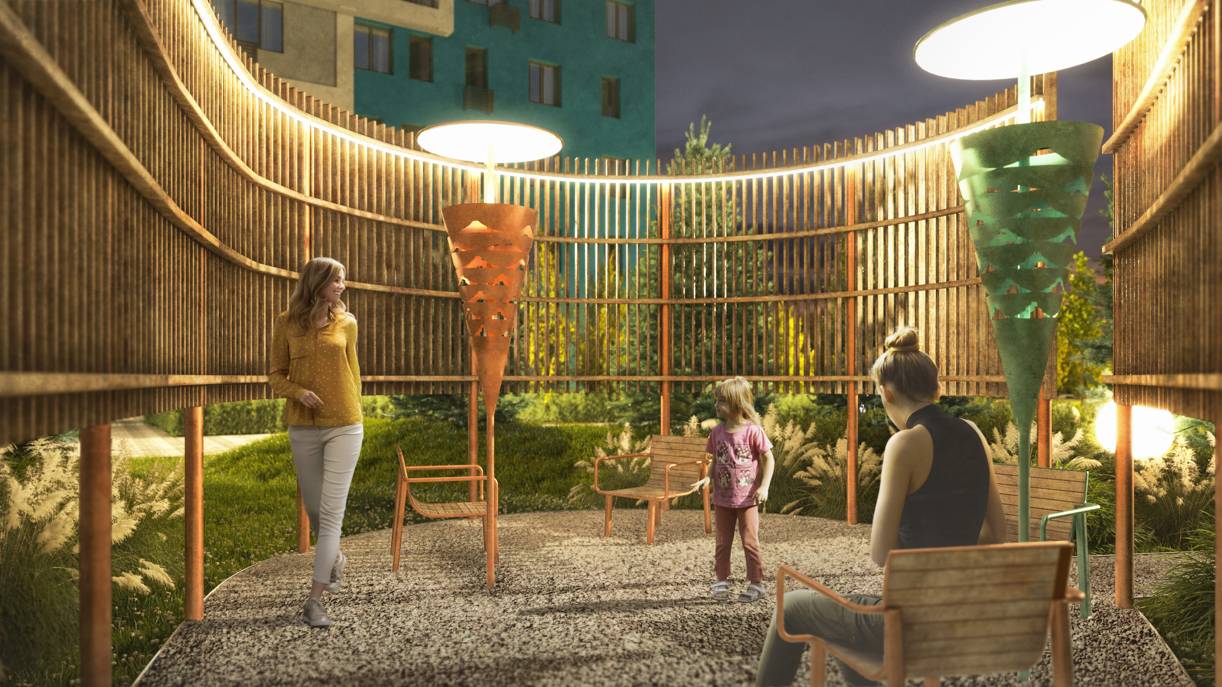 西伯利亚花园住宅景观设计丨俄罗斯-25