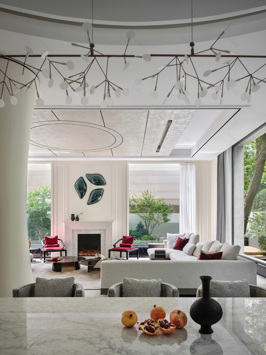 四川成都·锦官新城1000㎡ 森系自然住宅设计丨中国成都丨STUDIO.Y室内设计事务所-55